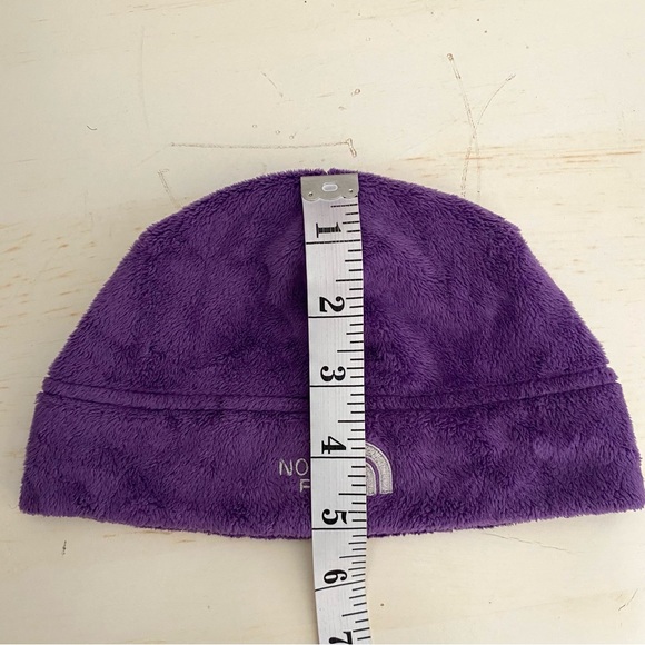 The North Face Purple Fuzzy Winter Hat - Picture 5 of 6